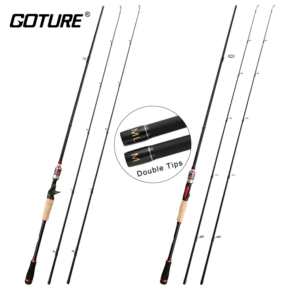 Fishing Rod Ice - Goture Shadow M/ML Power 2 Tips