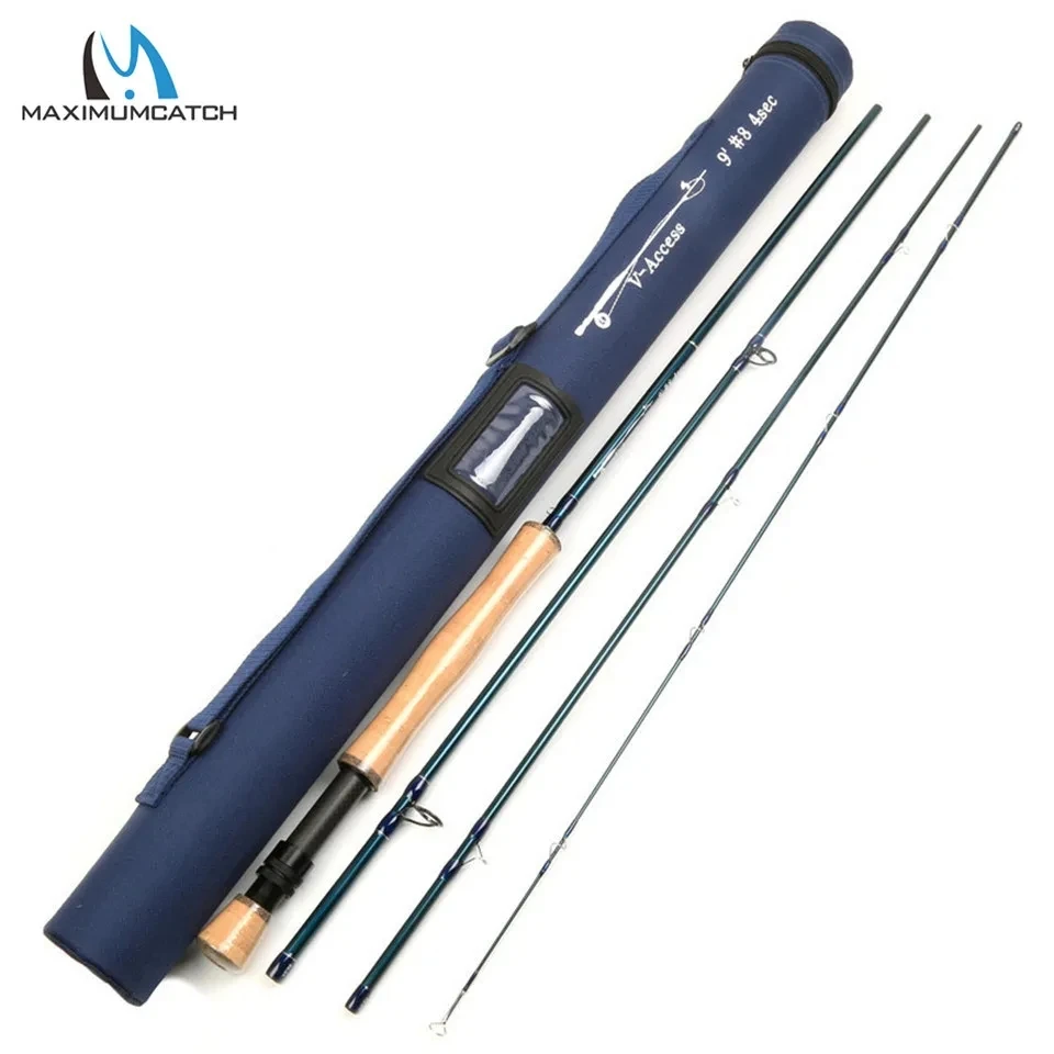 Fishing Rod Ice - MAXIMUMCATCH 3-10WT 8-9ft V-Access Fast Action
