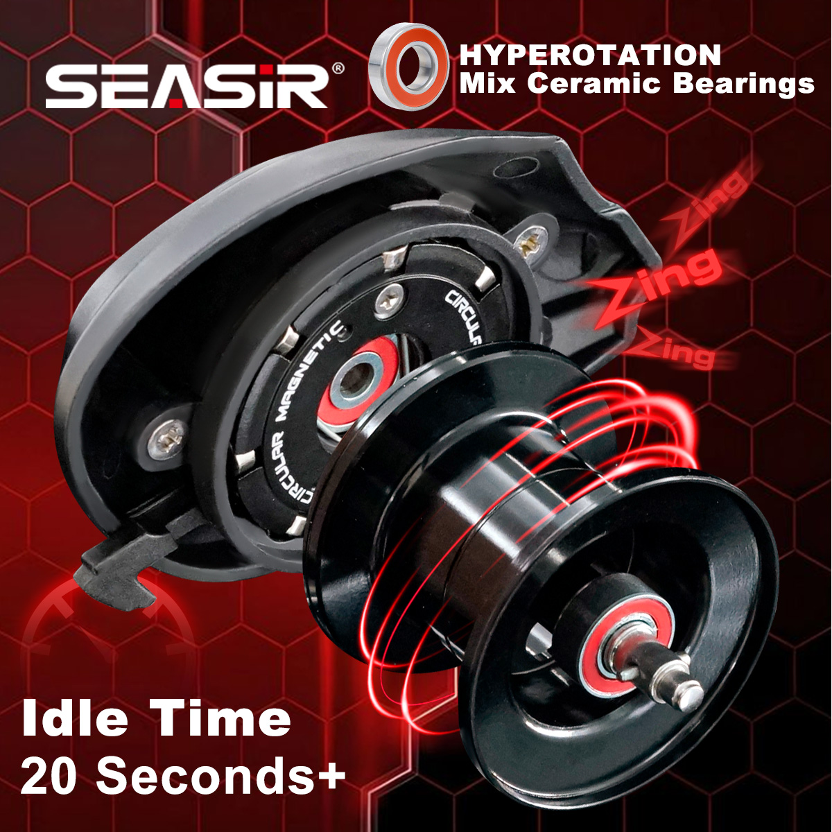 SEASIR CAST-X3 Baitcasting Ree - огляд і ціна Abu Garcia Reel Max