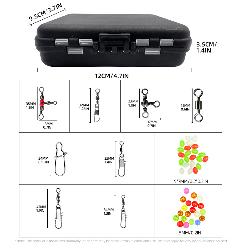 ShareShark 140Pcs Fishing Acce - огляд і ціна Fishing Rod Building Kit