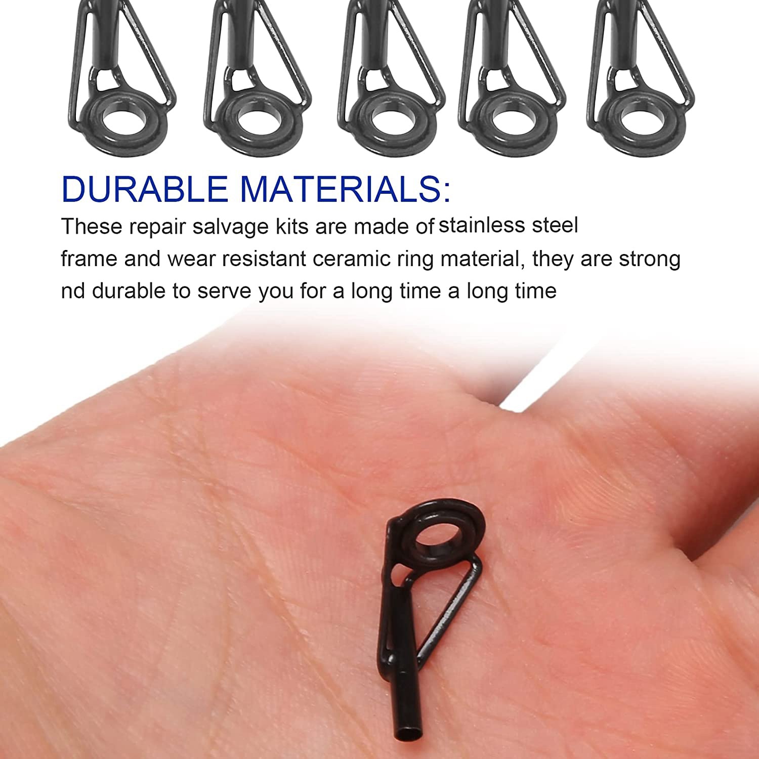 A69P-80 Pieces Fishing Rod Tip - огляд і ціна Fishing Rod Tip Replacement