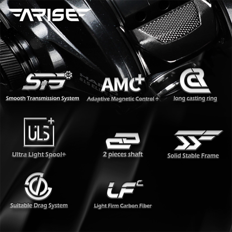 HAIBO 2026 ARISE ELITE Casting - огляд і ціна Abu Garcia Reel Max